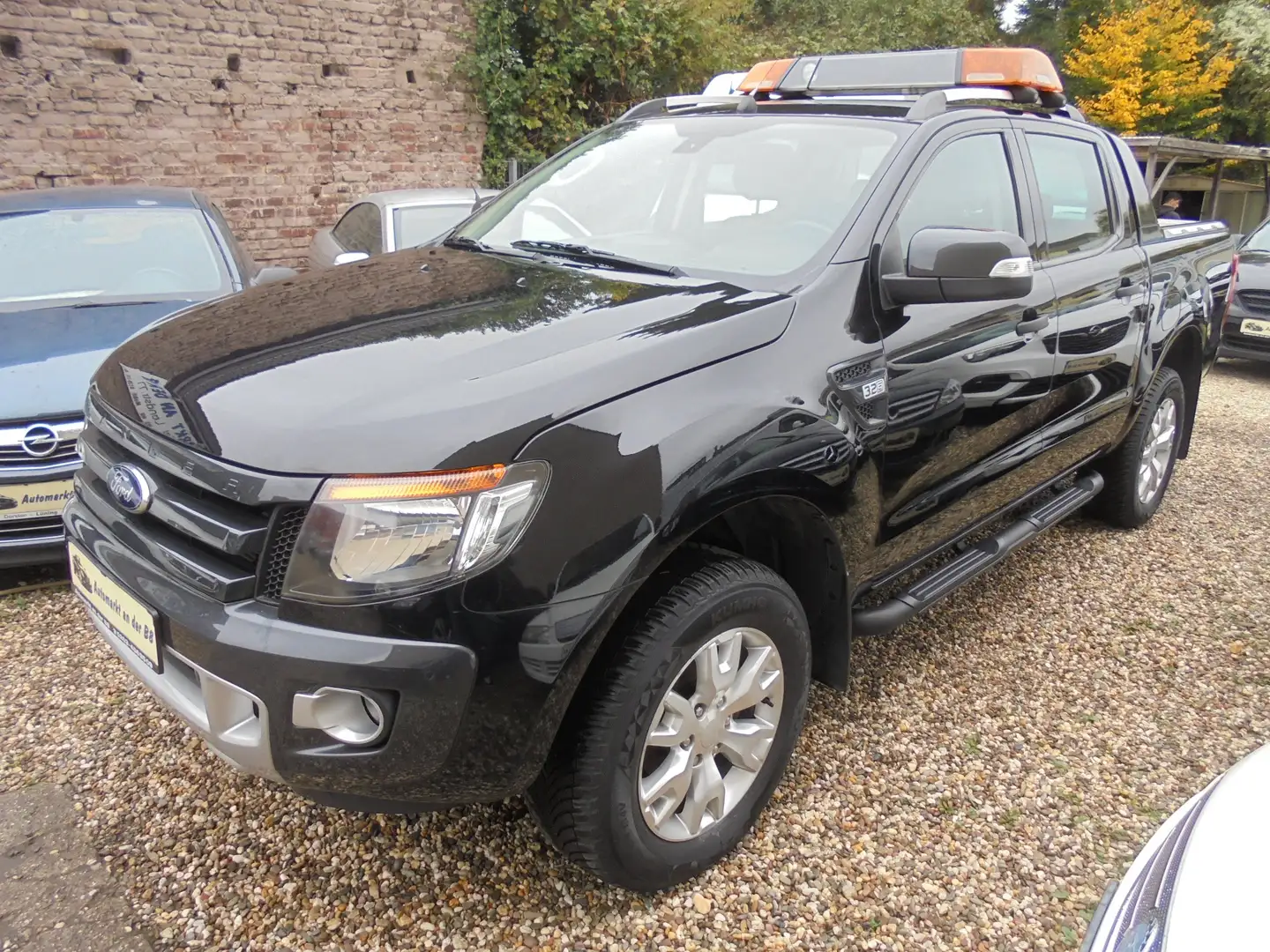 Ford Ranger Wildtrak Doppelkabine 4x4 Vollleder,AHK,2-Hand! Schwarz - 2