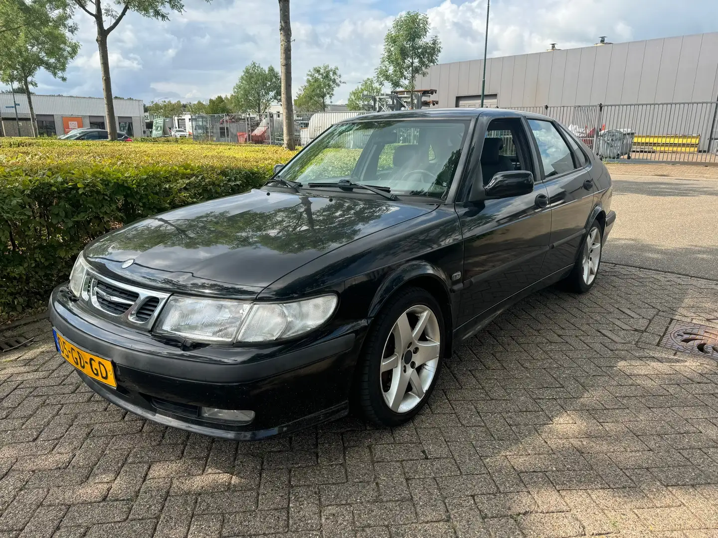 Saab 9-3 2.0 Turbo SE - G3 Gas / nieuwe apk / leder Negru - 1