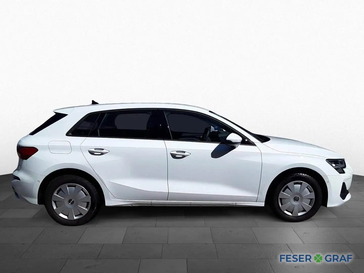 Audi A3 30 TFSI S tronic-LED-Virtual-Car Play- Weiß - 2