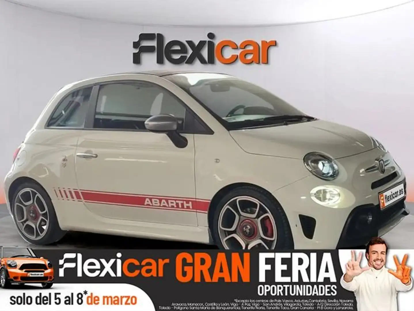 Abarth 595C 1.4T JET TURISMO 160 Blanco - 1