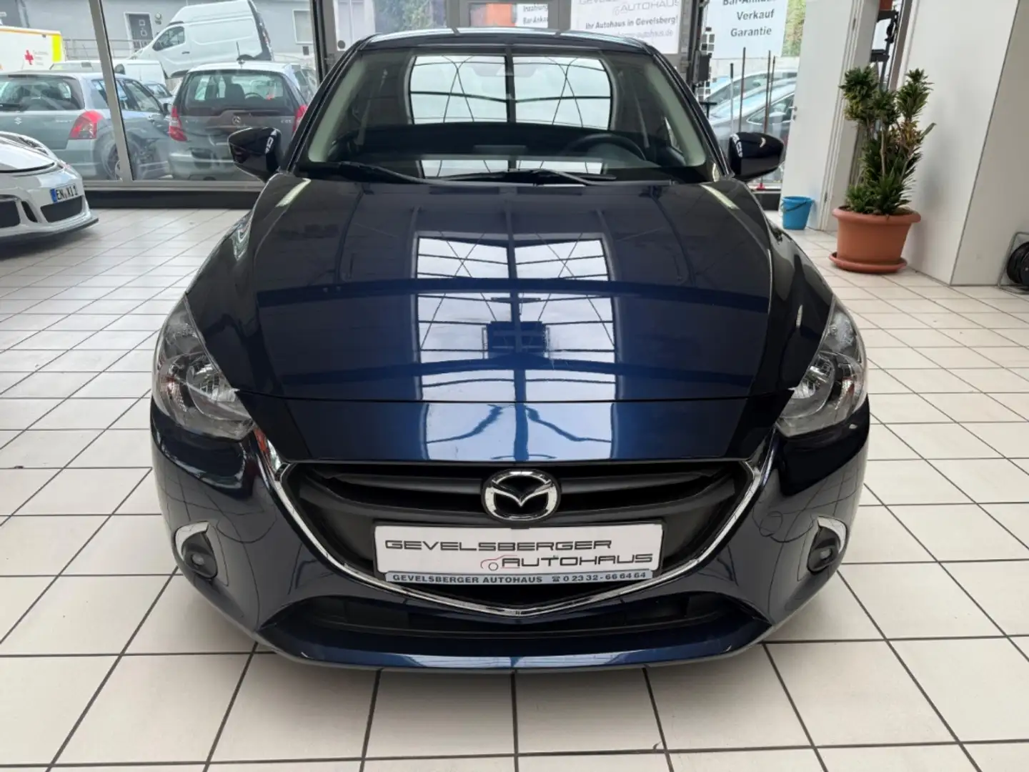 Mazda 2 Kizoku 1.5 SKYACTIV-G 90 EU6d-T  WENIG KILOMETER Blau - 2