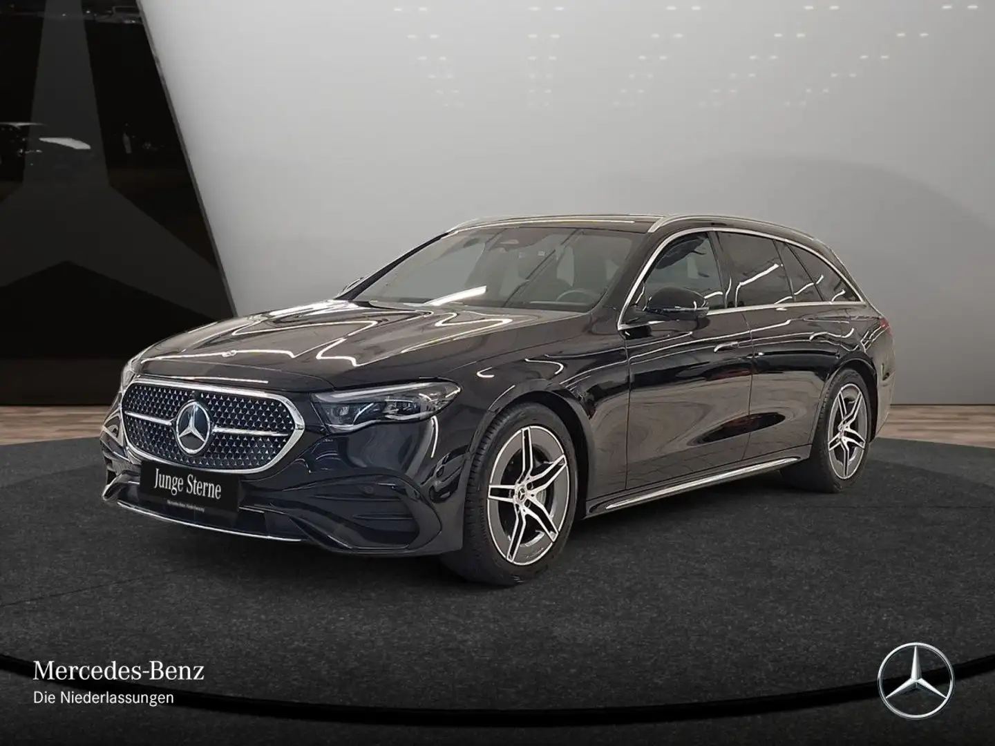 Mercedes-Benz E 300 de T 4M Hybrid AMG 360° Distr+ AHK Kamera 9G Schwarz - 2