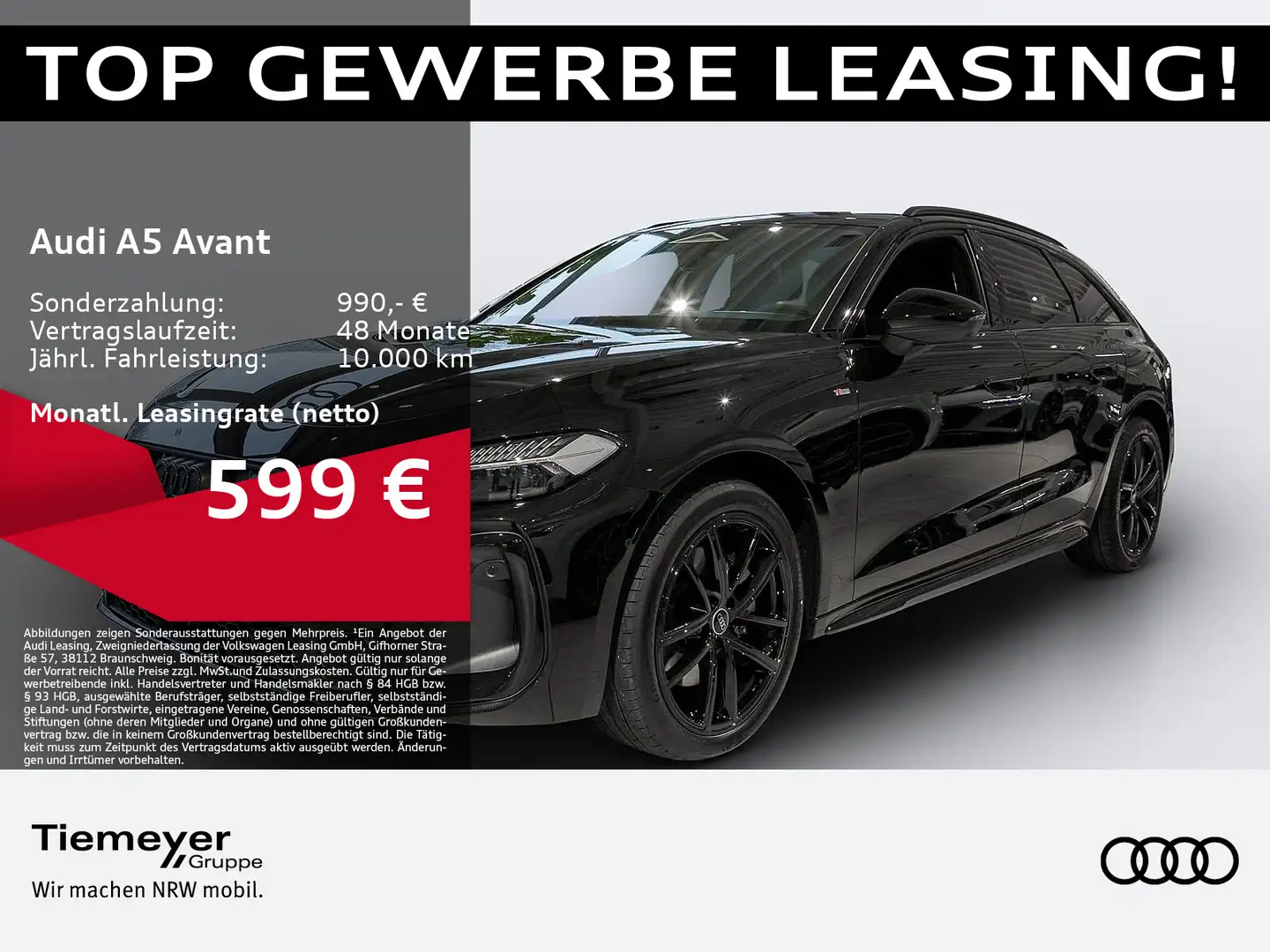 Audi A5 TDI S LINE KAMERA NAVI VIRTUAL S-SITZE Schwarz - 1