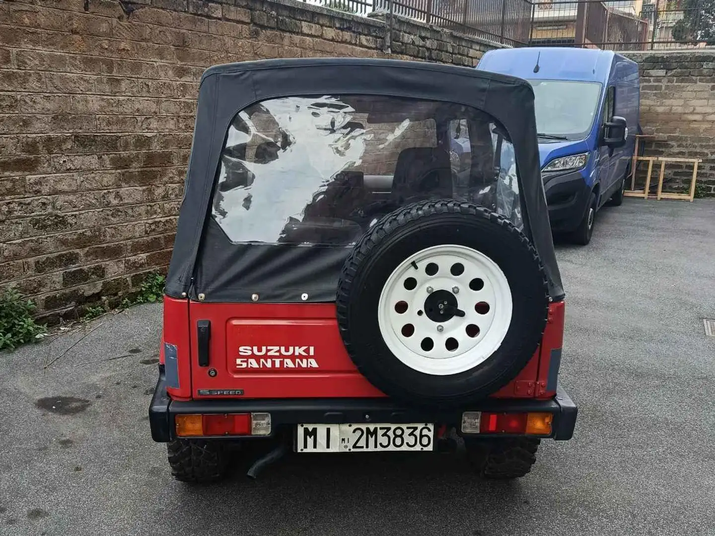 Suzuki Santana cabrio Rot - 2