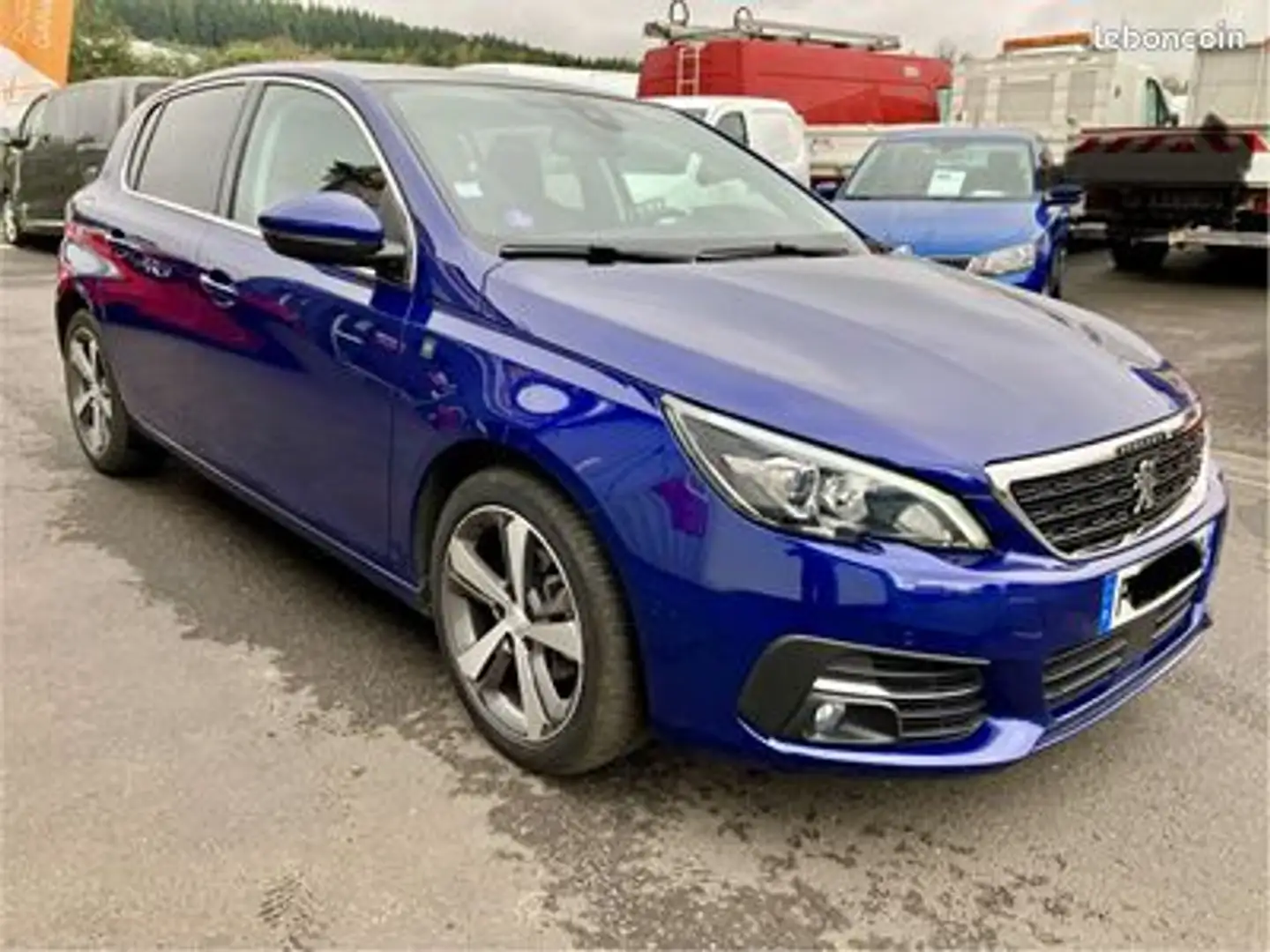 Peugeot 308 tech edition 130 chv eat8 Blau - 2