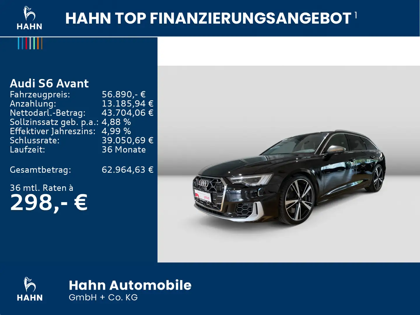 Audi S6 3.0TDI quattro Tiptrnc Matrix 360° B&O Schwarz - 2
