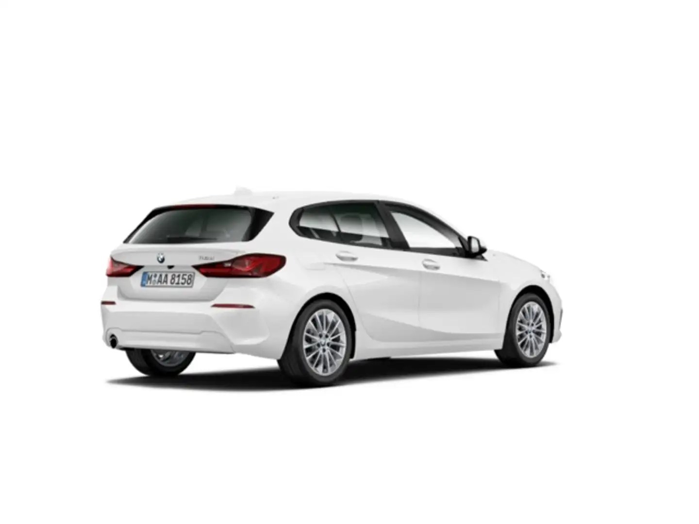 BMW 116 116d Blanc - 2