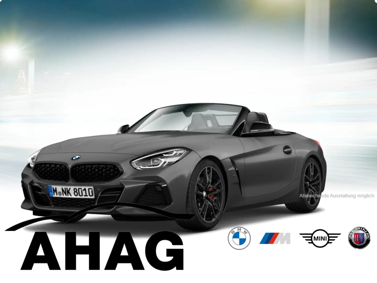 BMW Z4 M40i Innovationsp. Sport Aut. Klimaaut. PDC Grau - 2