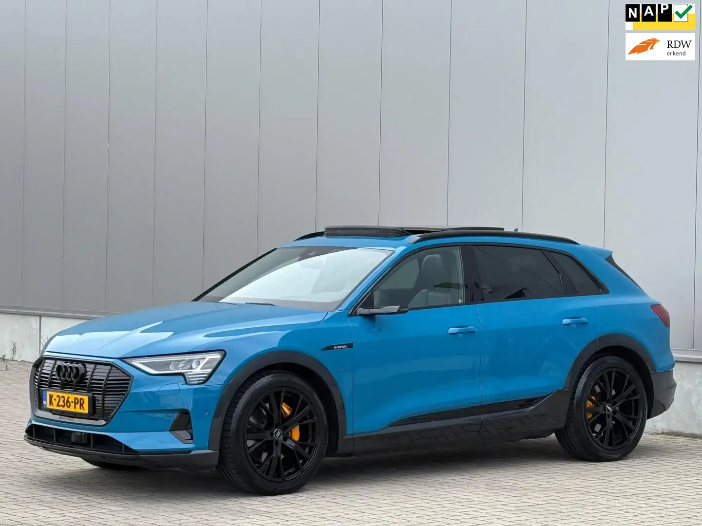 Audi e-tron E-tron 55 quattro advanced Pro Line Plus 95 kWh Blau - 1