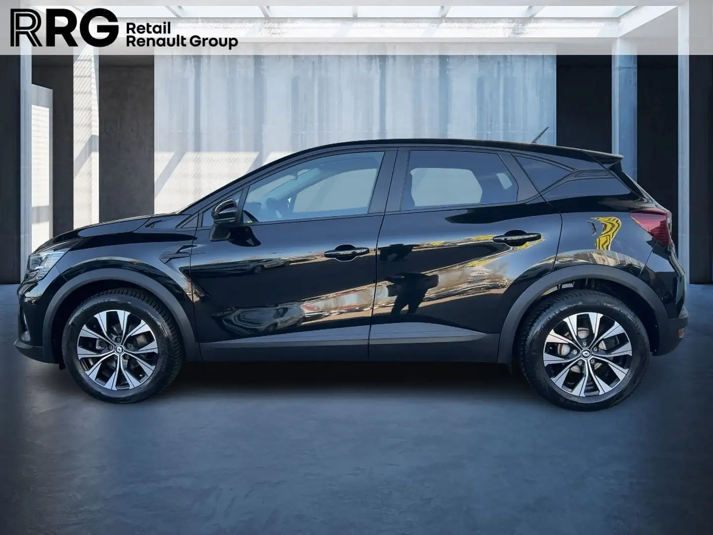 Renault Captur 1.3 TCe 140 Mild-Hybrid Evolution Schwarz - 2