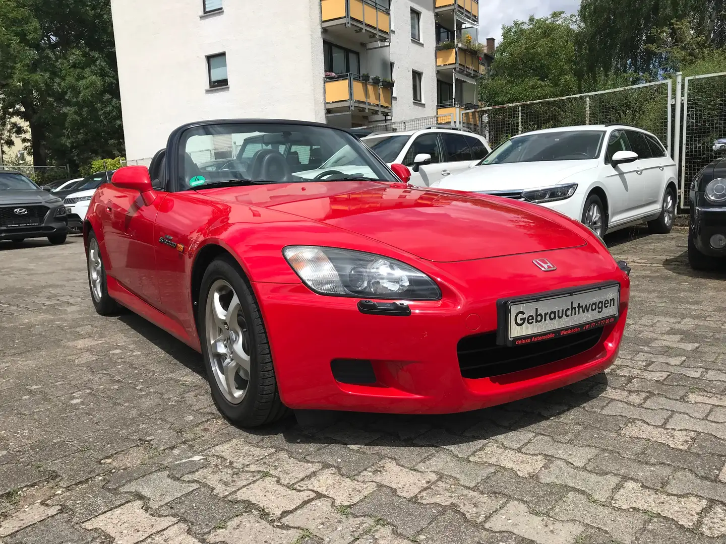 Honda S 2000 KLIMAANLAGE 1 HAND MANUFACTURED Rouge - 1