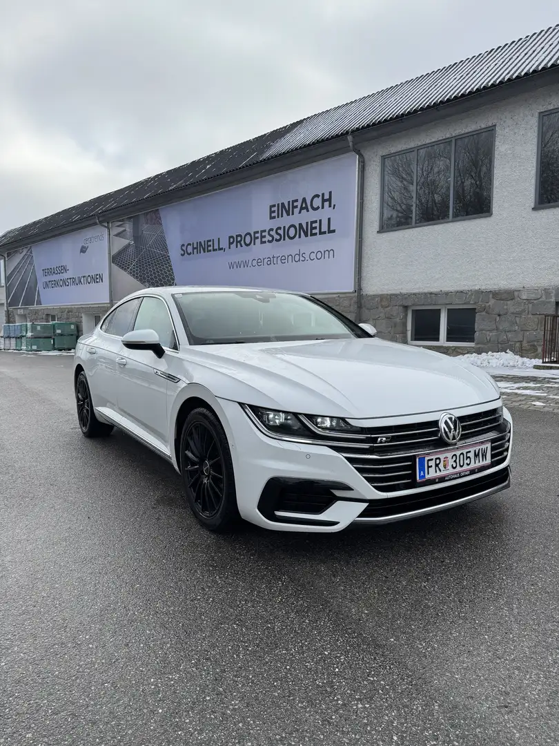 Volkswagen Arteon 2,0 TDI SCR 4Motion R-Line DSG Weiß - 1