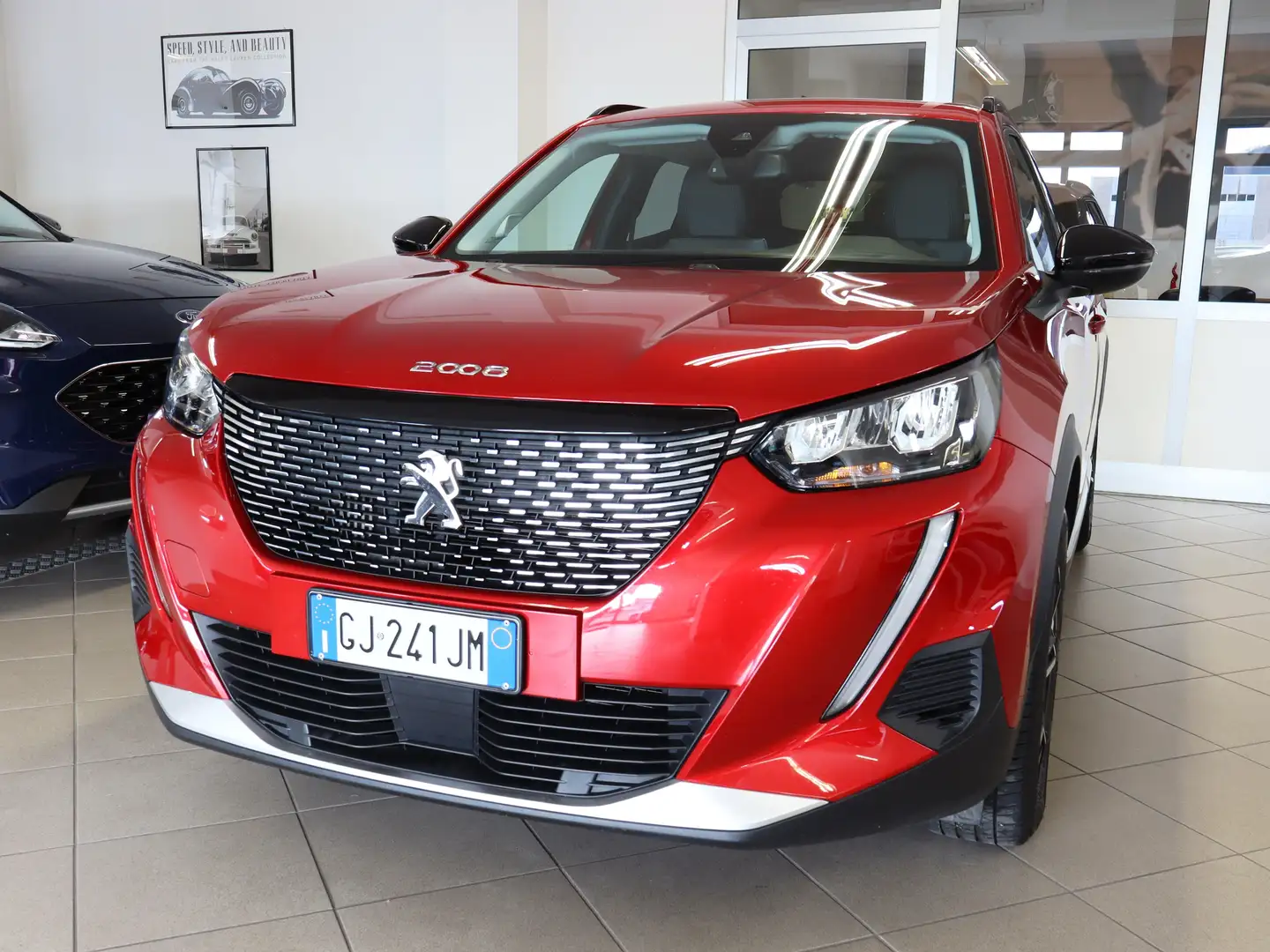 Peugeot 2008 1.5 BLUEHDI 130 CV EAT8 ALLURE PACK Rosso - 1