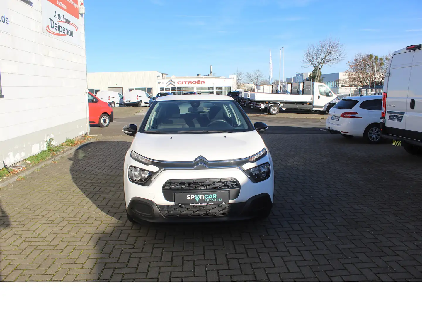 Citroen C3 Feel PT83 S&S, Klima, 1. Hand Weiß - 1