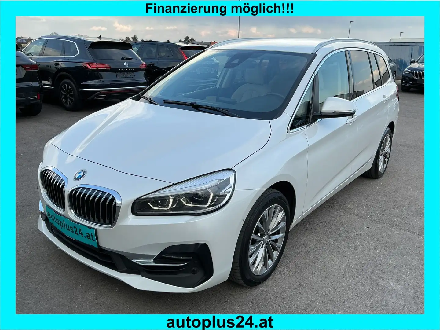 BMW 218 d Gran Tourer Luxury Line *7 SITZER/LEDER Weiß - 1