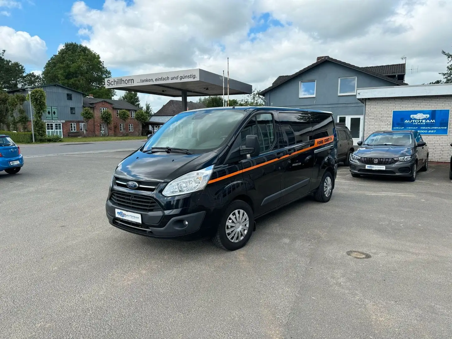 Ford Transit Custom L2  AUTOMATIK/KLIMA/WOHNMOBIL/AHK Schwarz - 1