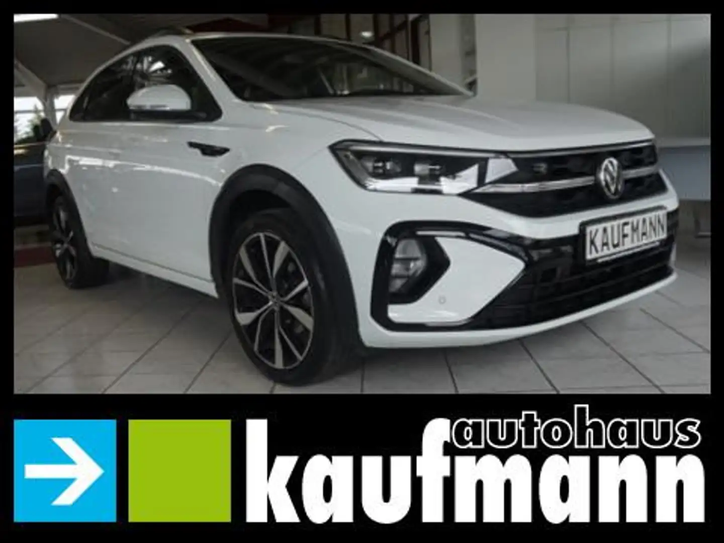 Volkswagen Taigo TAIGO 1.5 TSI R-LINE KAM MATRIX ACC KESSY BEATS 18 Weiß - 1