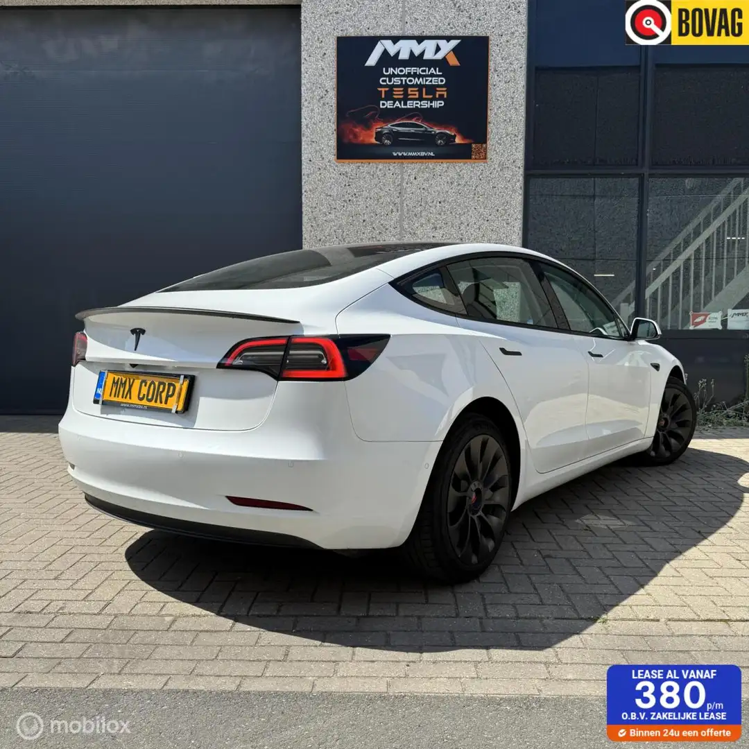 Tesla Model 3 SR+ MiUS MMX PACK 325pk Blanc - 1