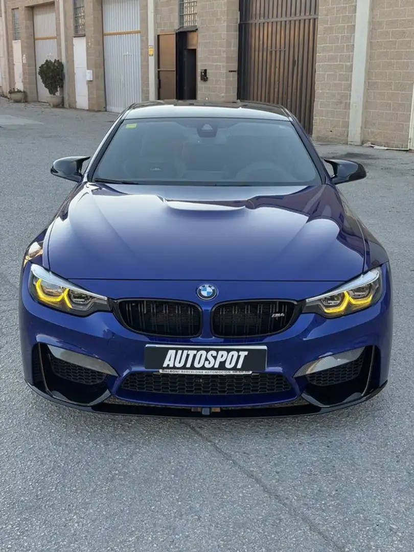 BMW M4 Competition Bleu - 2