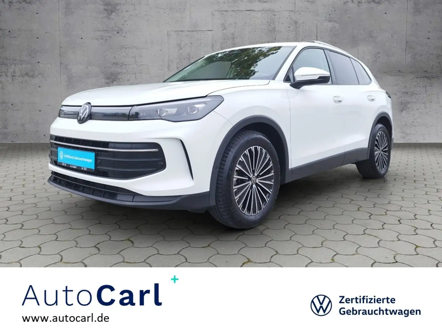 Volkswagen Tiguan Life 1.5 eTSI DSG LED+/NAV/SHZ KLIMA NAVI ALU Blanc - 1