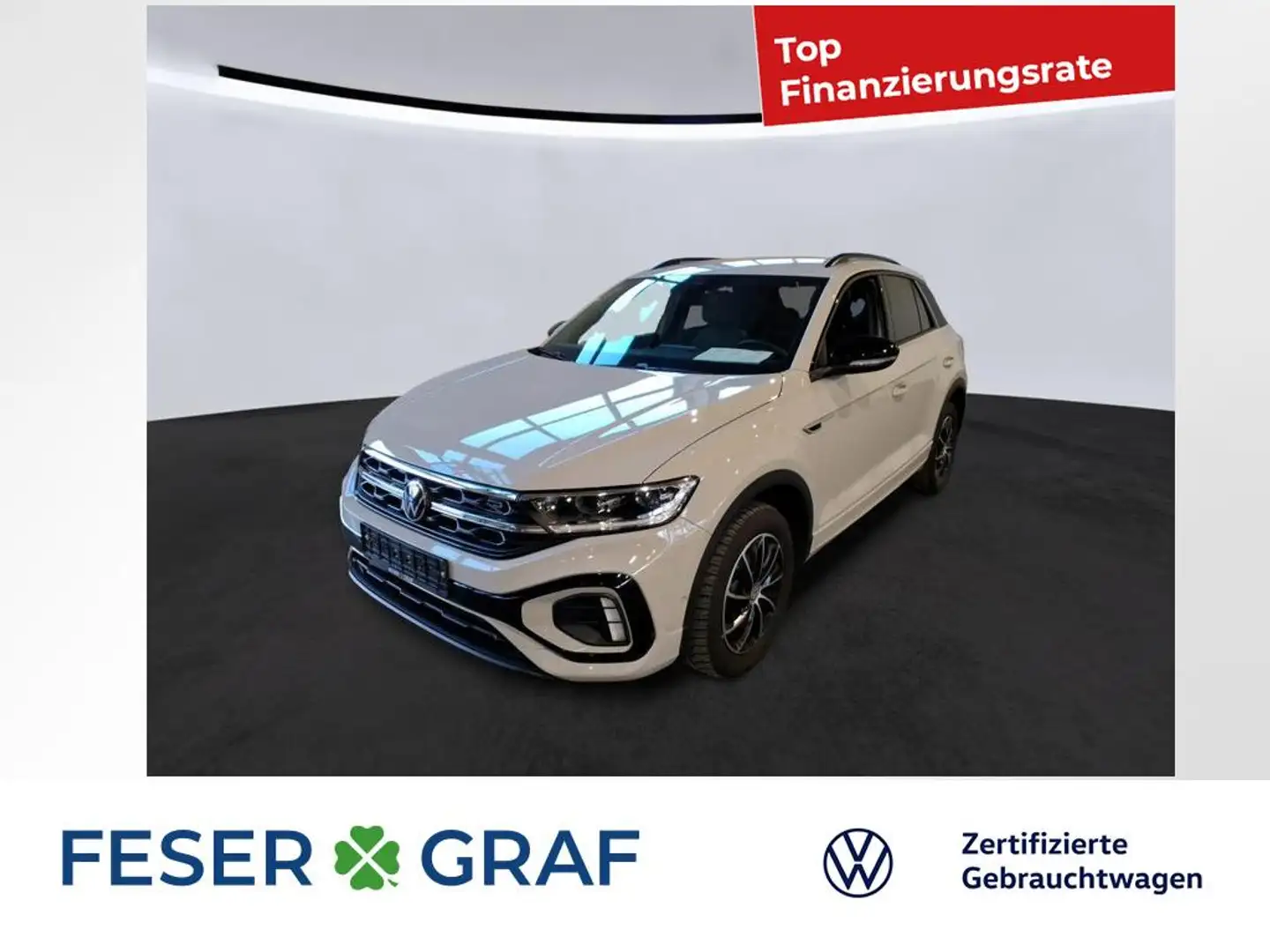Volkswagen T-Roc R-Line 2.0 TSI 4-MOTION 7-DSG NAVI AHK KAMERA Gris - 1