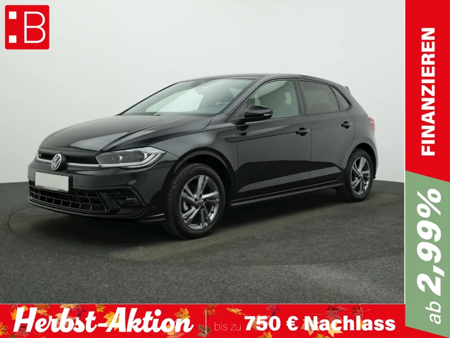 Volkswagen Polo 1.0 TSI R-Line IQ.DRIVE NAVI KAMERA ACC Schwarz - 1