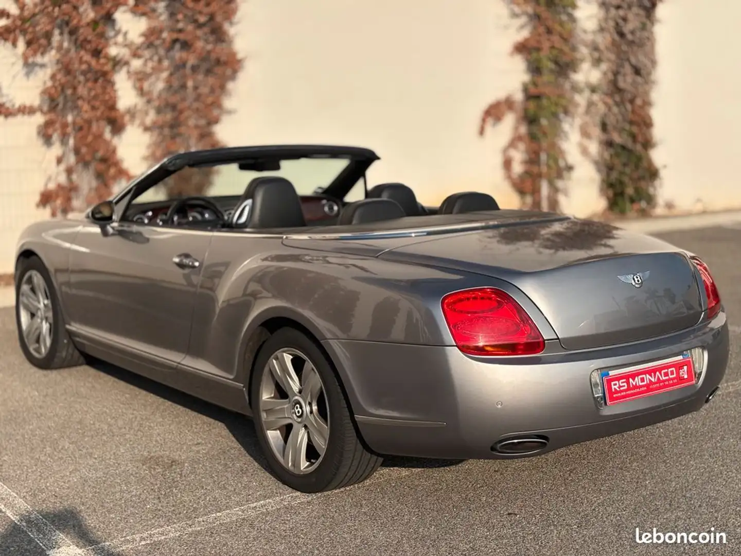 Bentley Continental GTC cabriolet 6.0 w12 bi-turbo 560 tiptronic Gris - 2