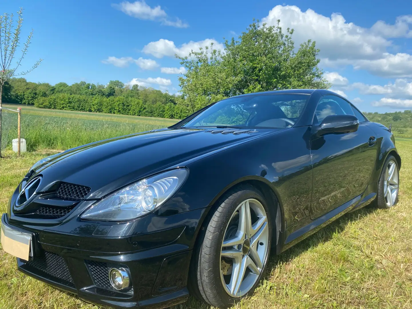 Mercedes-Benz SLK 200 SLK 200 Kompressor Automatik, AMG-Styling Schwarz - 2