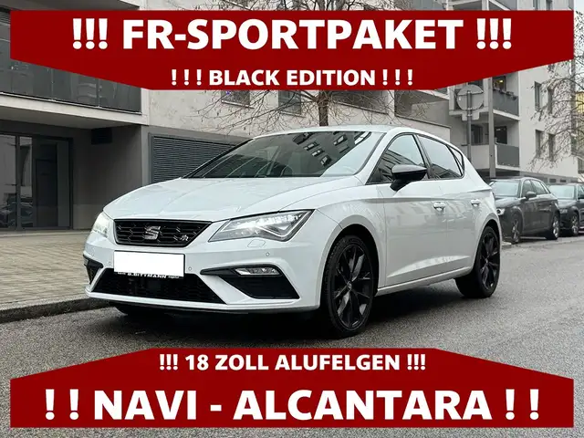 SEAT Leon FR Black-Edition 1,5 TGI | FR-SPORTPAKET | ALCANTA