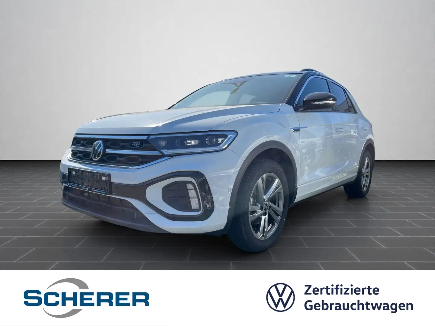 Volkswagen T-Roc R-Line 1.5 TSI DSG | ACC | AHK | CarPlay | Weiß - 1