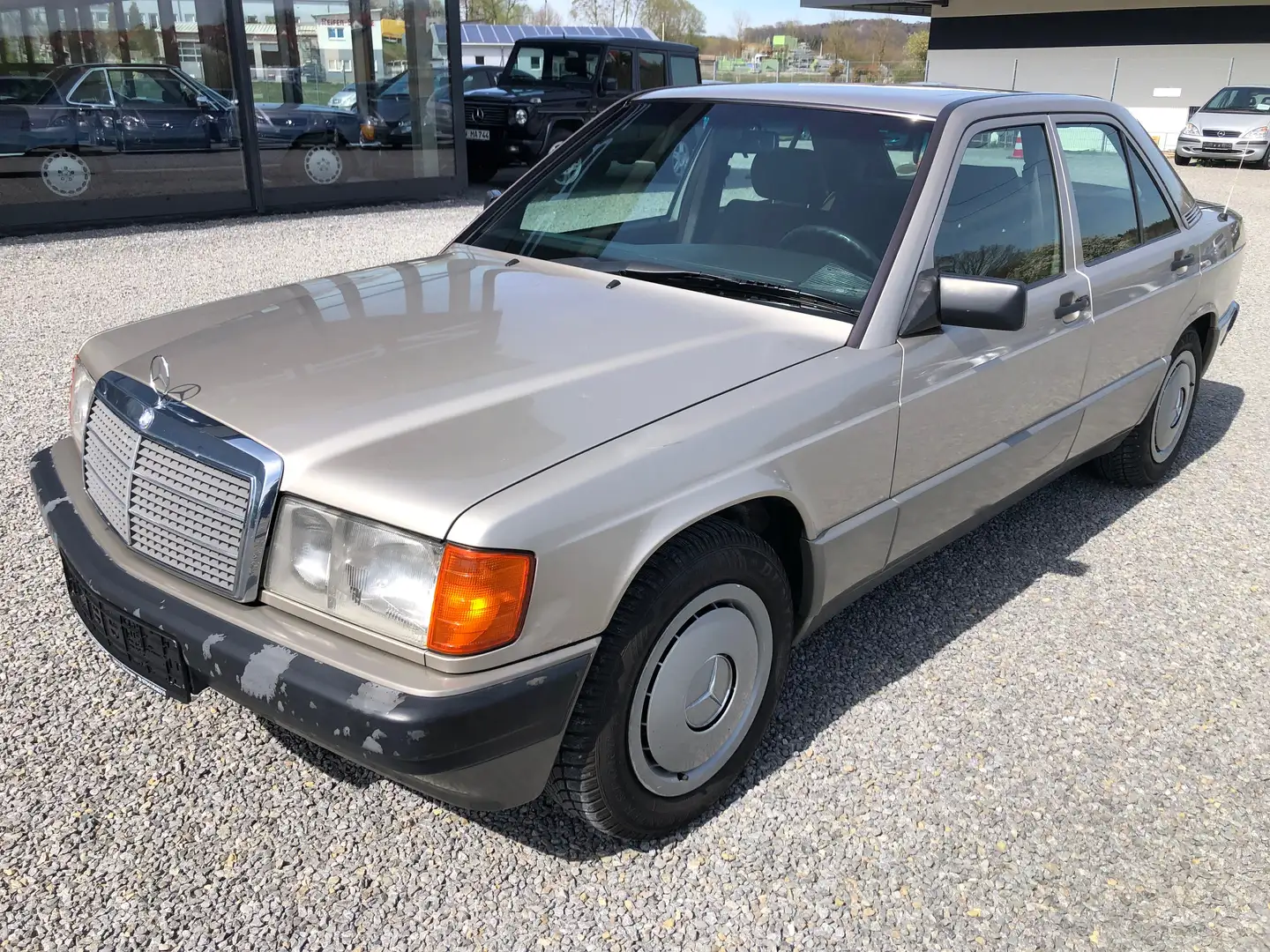 Mercedes-Benz 190 D 5-Gang*ABS*AIRBAG*SHD*HU/AU NEU*2.Hand* Silber - 1