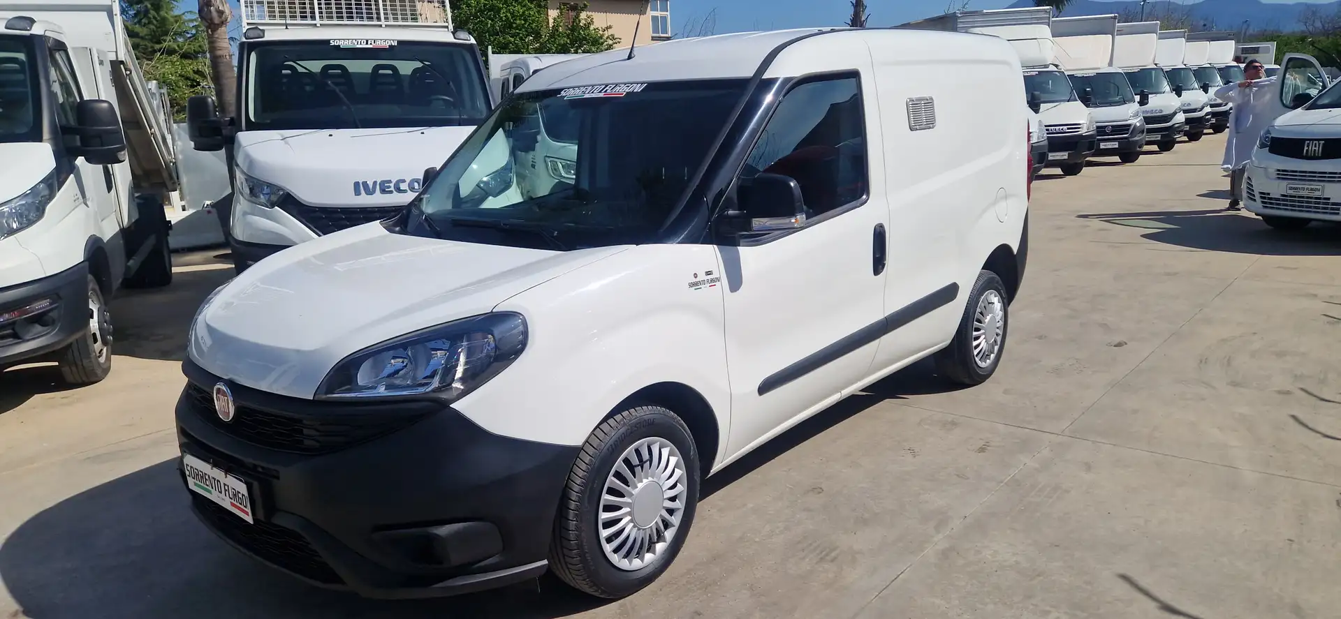Fiat Doblo 1.6 MJT 90 CV -2022 EURO 6D Blanc - 1