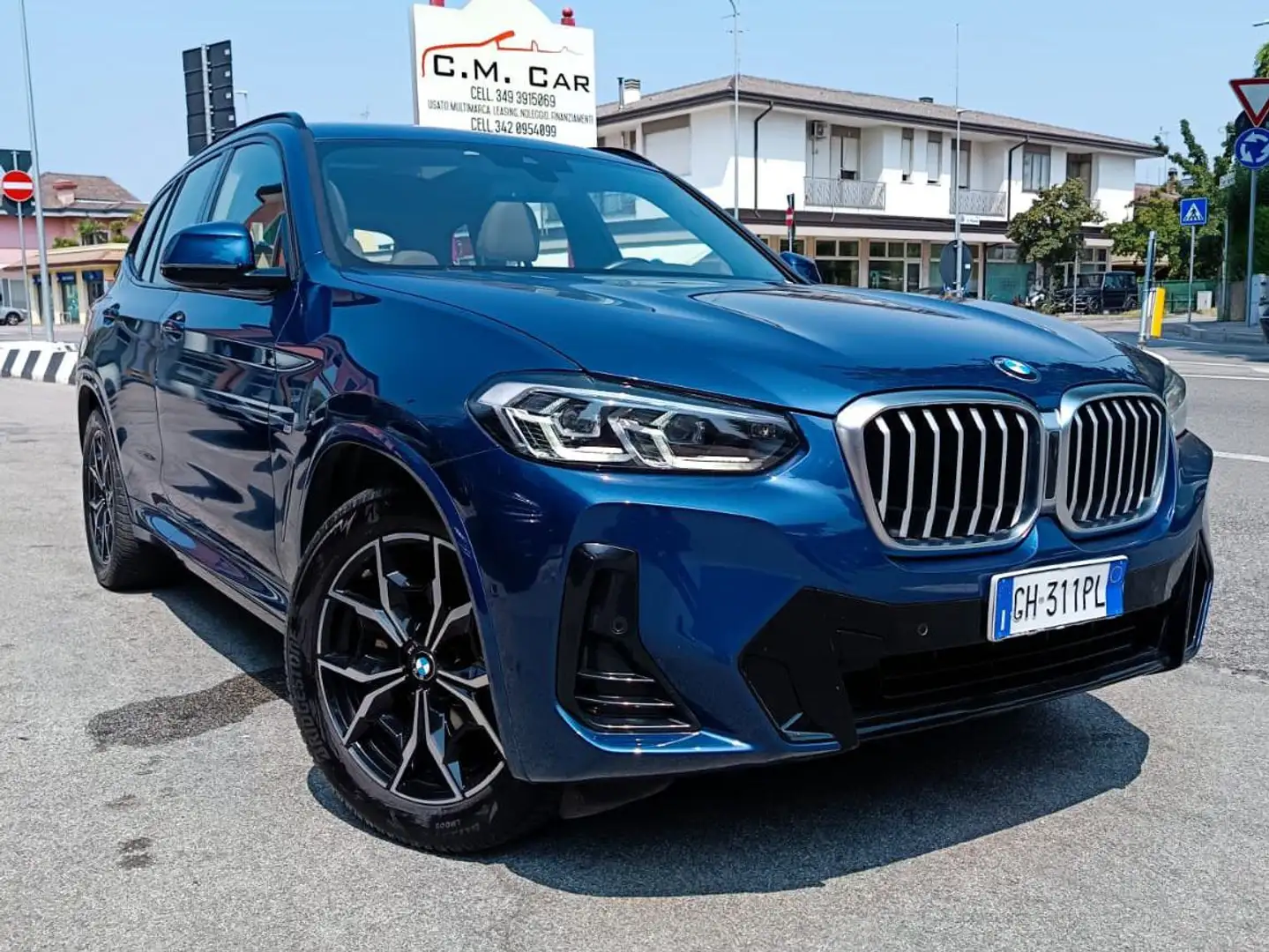 BMW X3 xdrive20d mhev 48V Msport auto Blu/Azzurro - 1