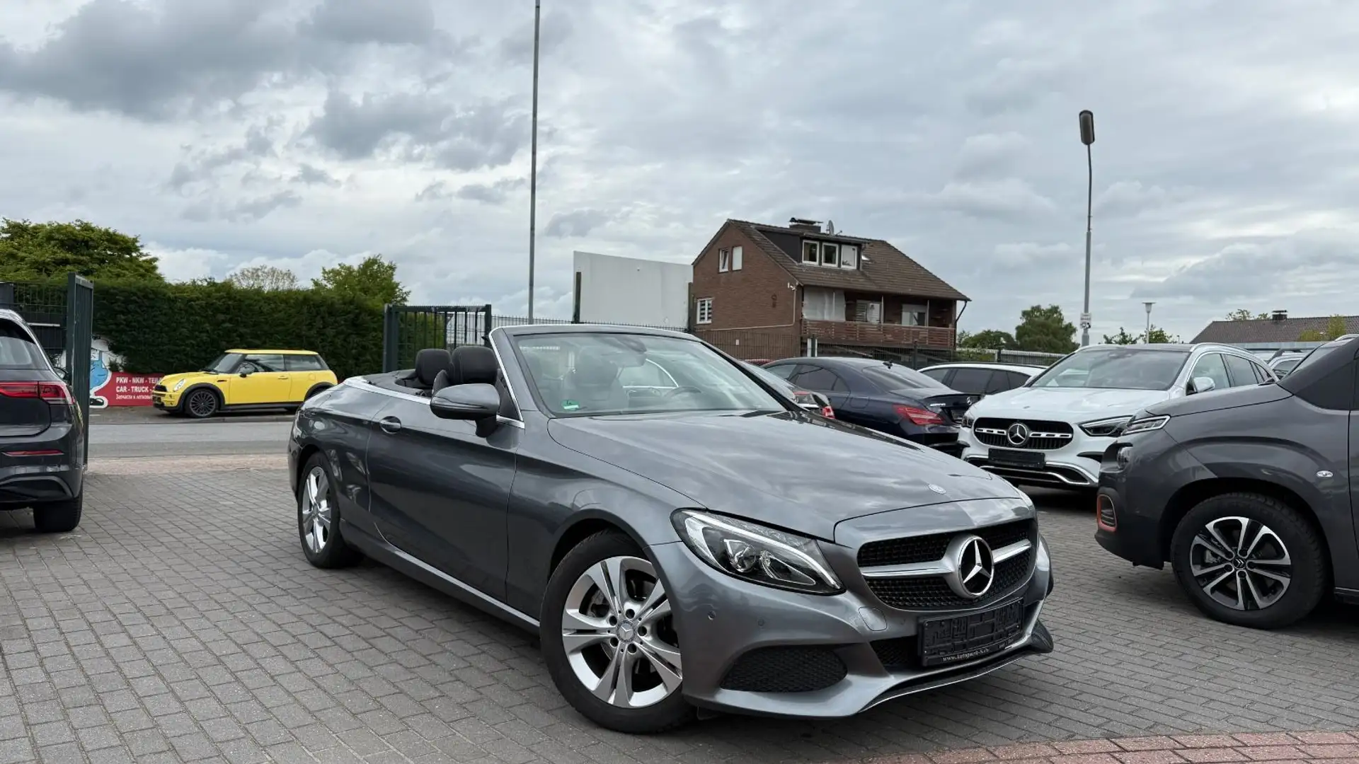 Mercedes-Benz C 220 d Cabrio | AUTOMATIK | NAVI | LED | SHZ Grau - 1