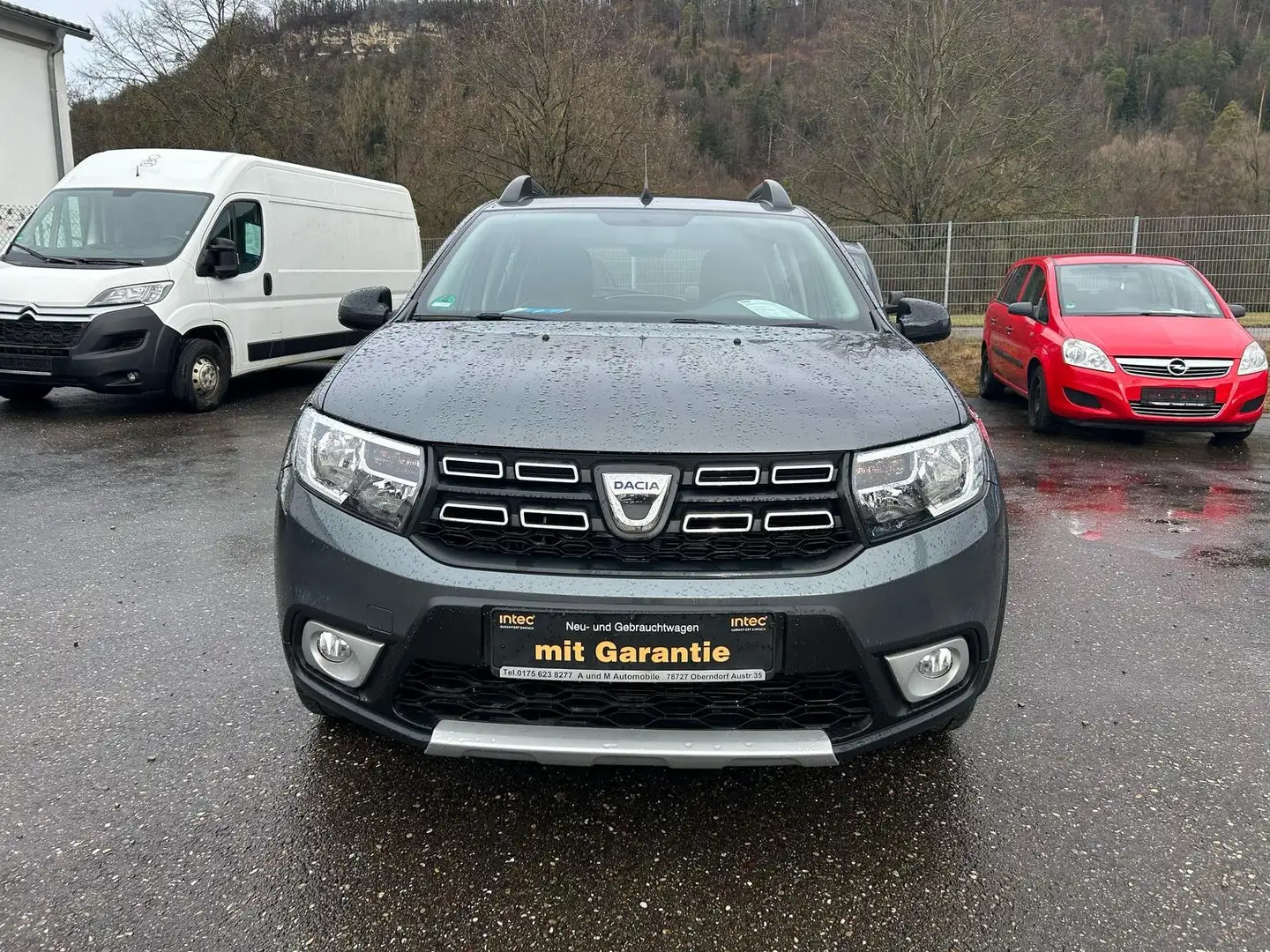 Dacia Sandero 0.9 Stepway Celebration+ Voll-Ausstattung Led AC Grau - 1