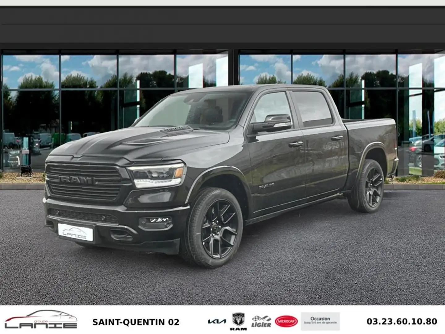 Dodge RAM 1500 CREW CAB 5.7L V8 HEMI Laramie Night GT Pack e Noir - 1