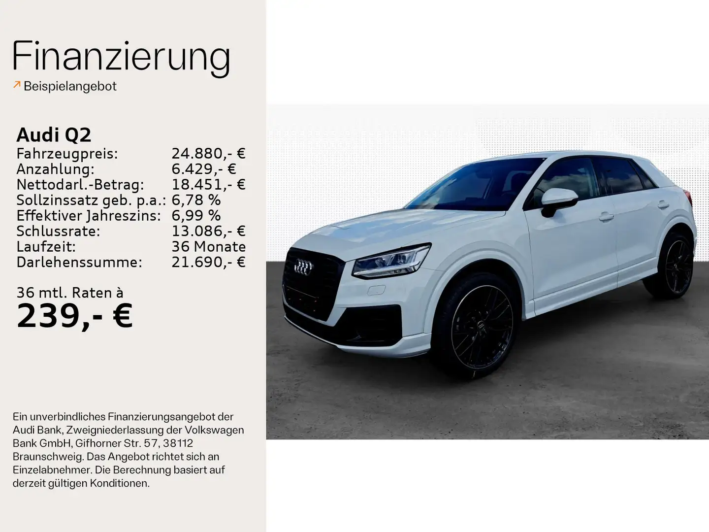 Audi Q2 35 TFSI sport *LED*Einparkhilfe+*SHZ*2Zonen* Weiß - 2