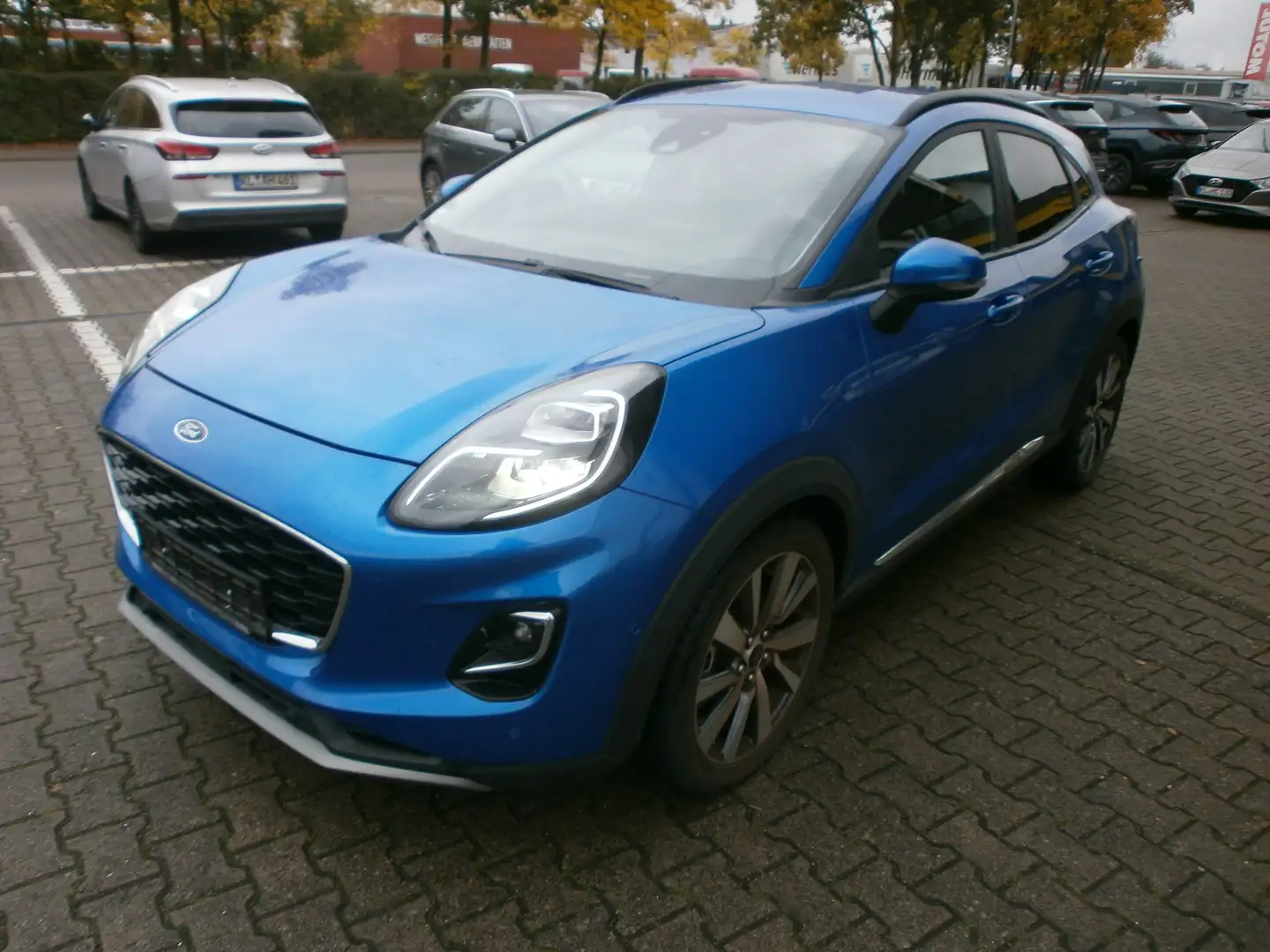 Ford Puma Titanium X,Allwetterbereifung,Navi,Kamera,Totw.,PD Blau - 1
