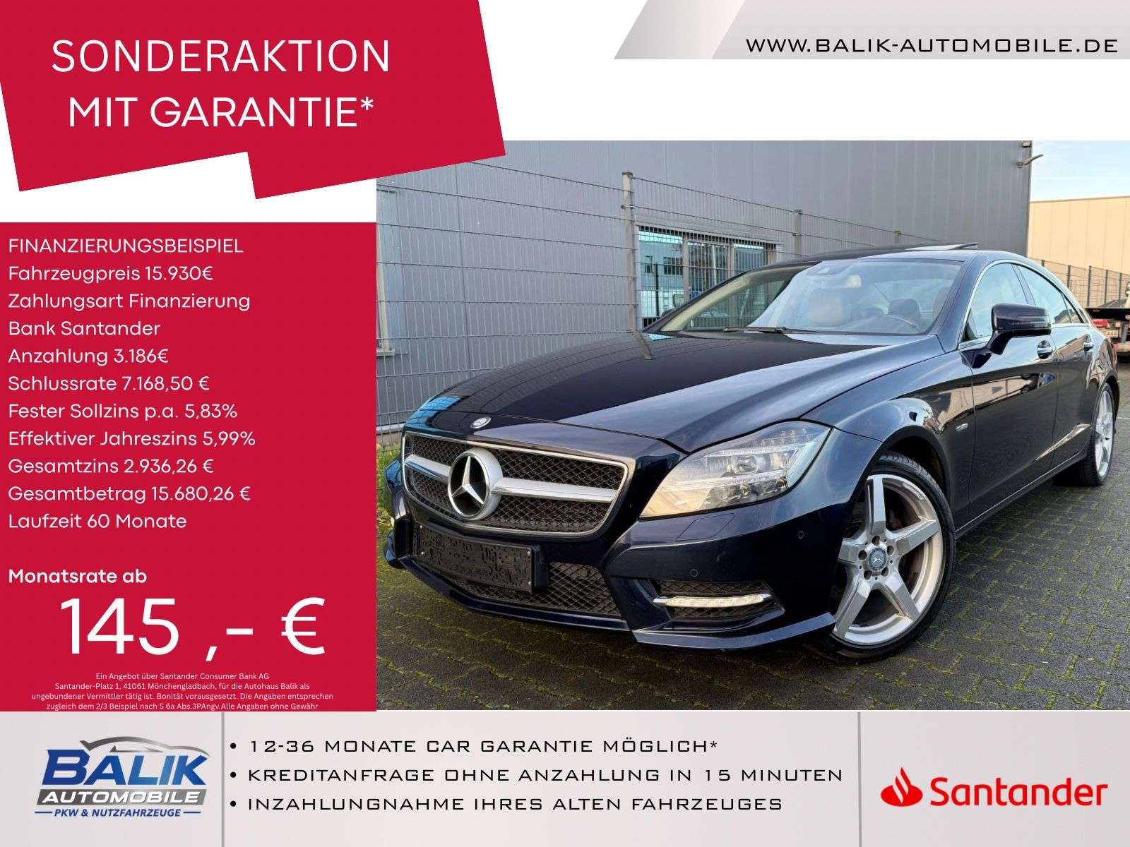 Second hand Mercedes Benz Cls-Class 