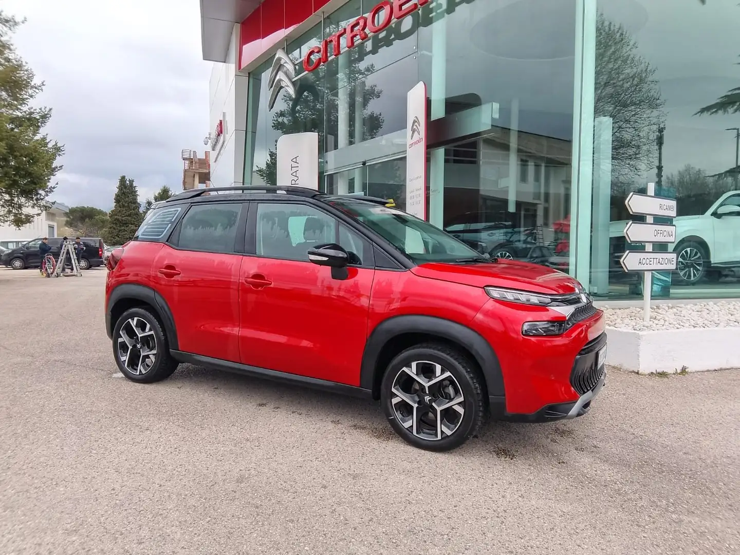 Citroen C3 Aircross C3 Aircross 1.2 puretech Shine Pack s Rojo - 1