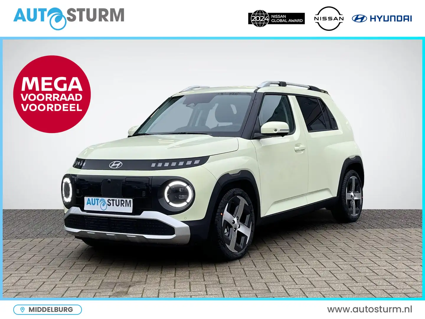 Hyundai Inster Evolve 49 kWh Winter + Technology Pack Direct Besc Žlutá - 1