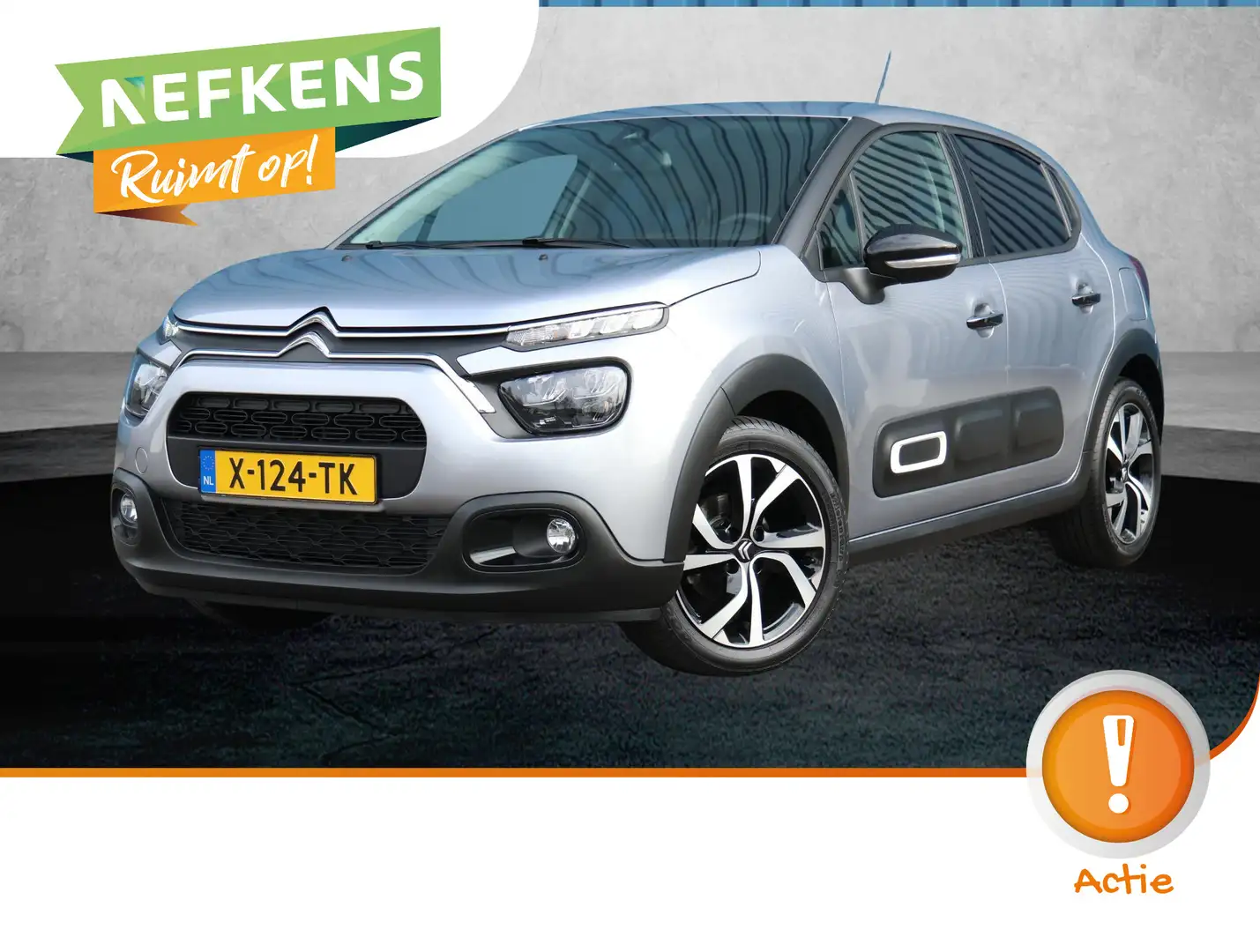 Citroen C3 1.2 83PK Max | Climate Control | Navigatie | Keyle Grijs - 1