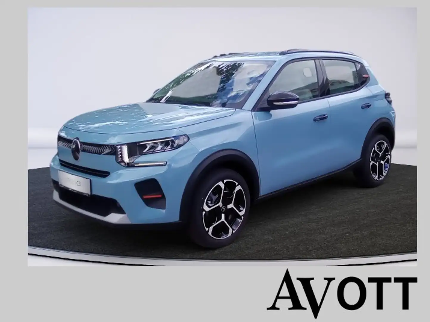 Citroen C3 Turbo 100 Plus Finanzierungsangebot Blau - 1