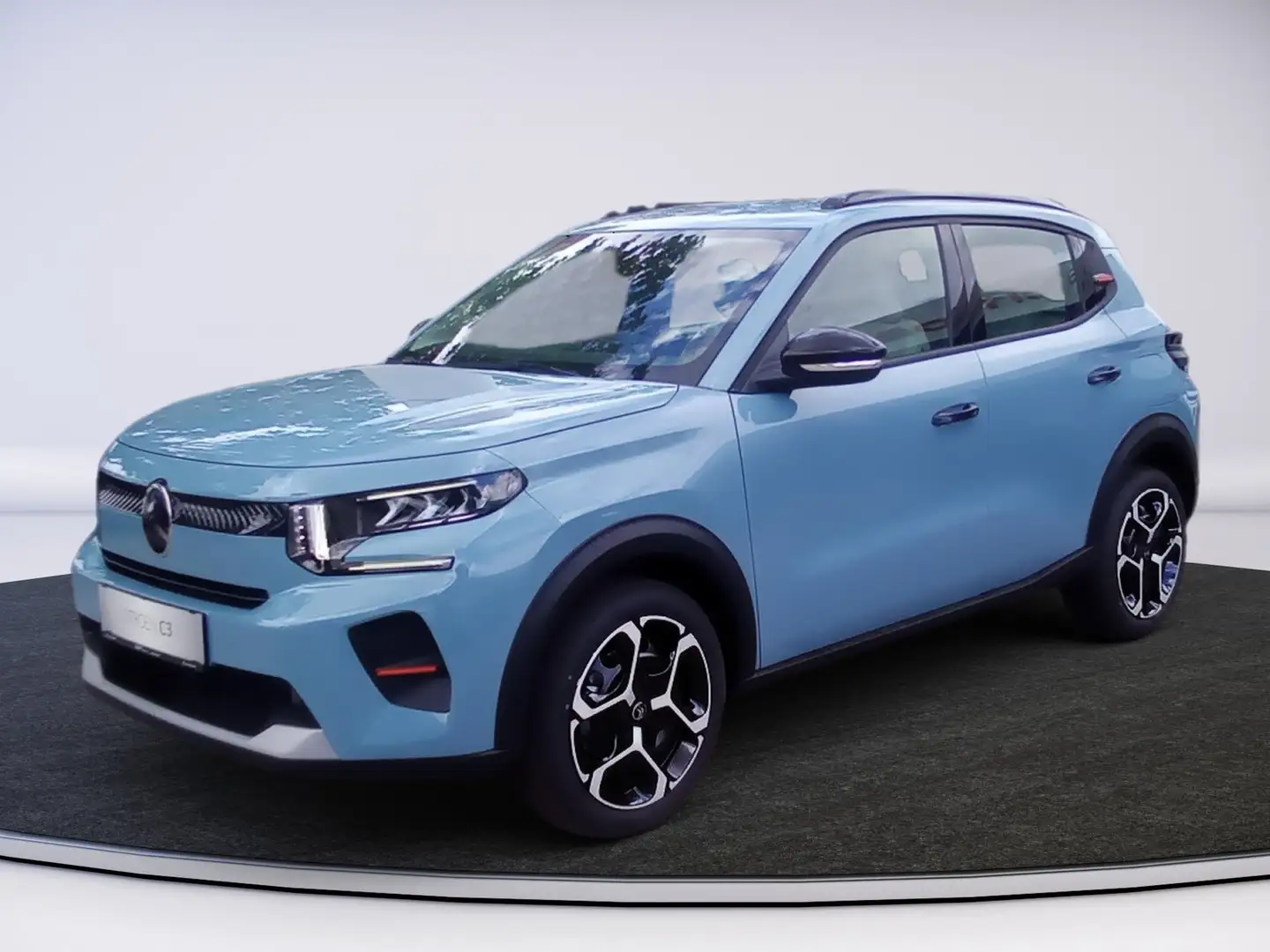 Citroen C3 Turbo 100 Plus Finanzierungsangebot Blau - 2
