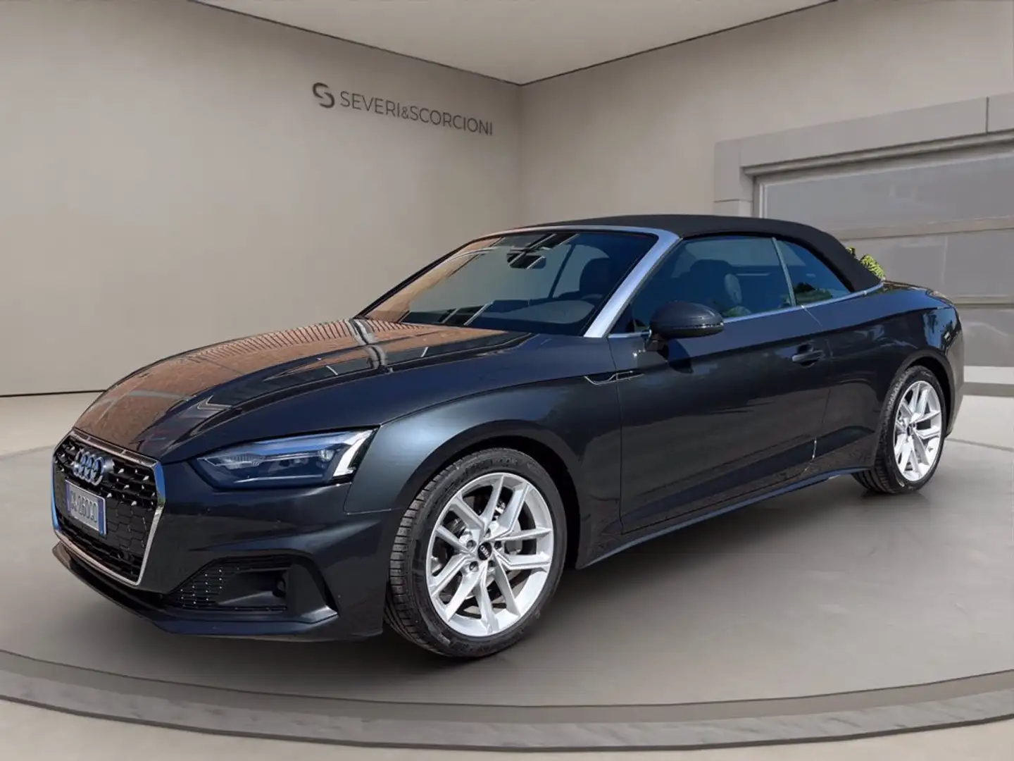 Audi A5 Cabrio 40 2.0 tfsi mhev Business Advanced 204cv s- Grigio - 1