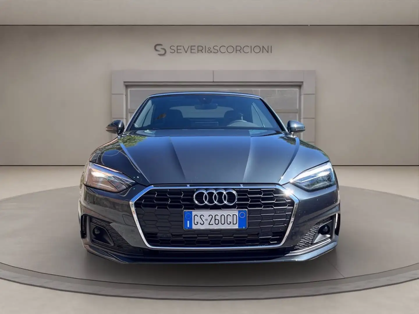 Audi A5 Cabrio 40 2.0 tfsi mhev Business Advanced 204cv s- Grigio - 2