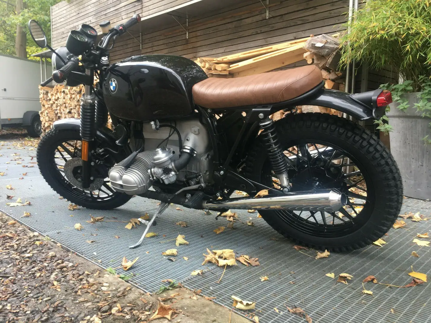 BMW R 100 RS Caferacer Fekete - 1