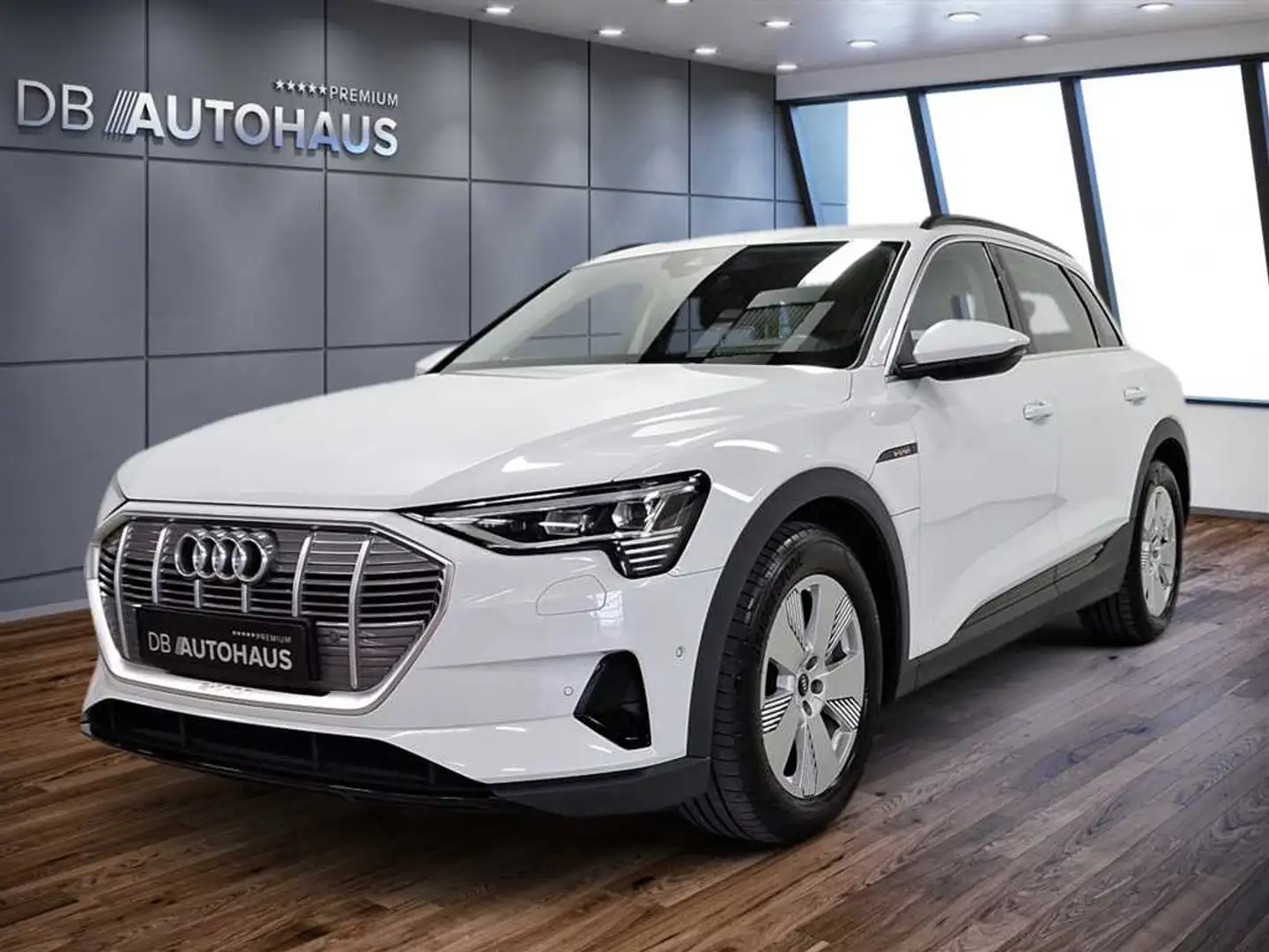 Audi e-tron 55 quattro Biały - 1