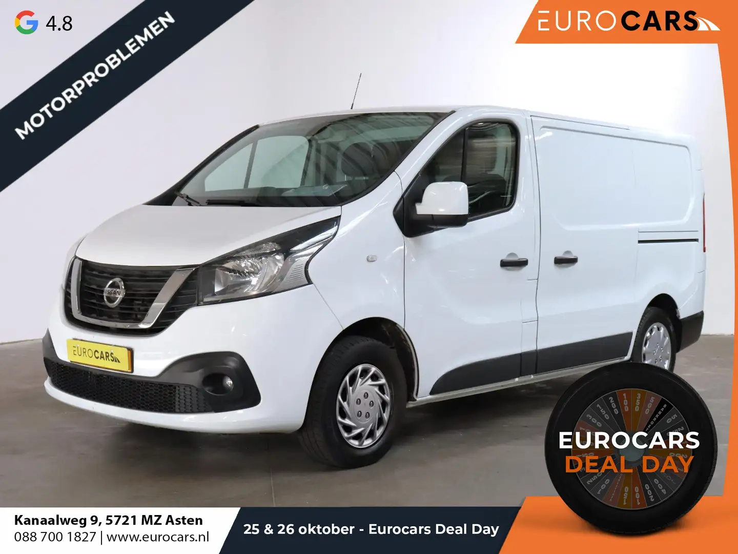 Nissan NV300 L1H1 Optima Motorprobleem Airco Bluetooth Camera P Blanc - 1