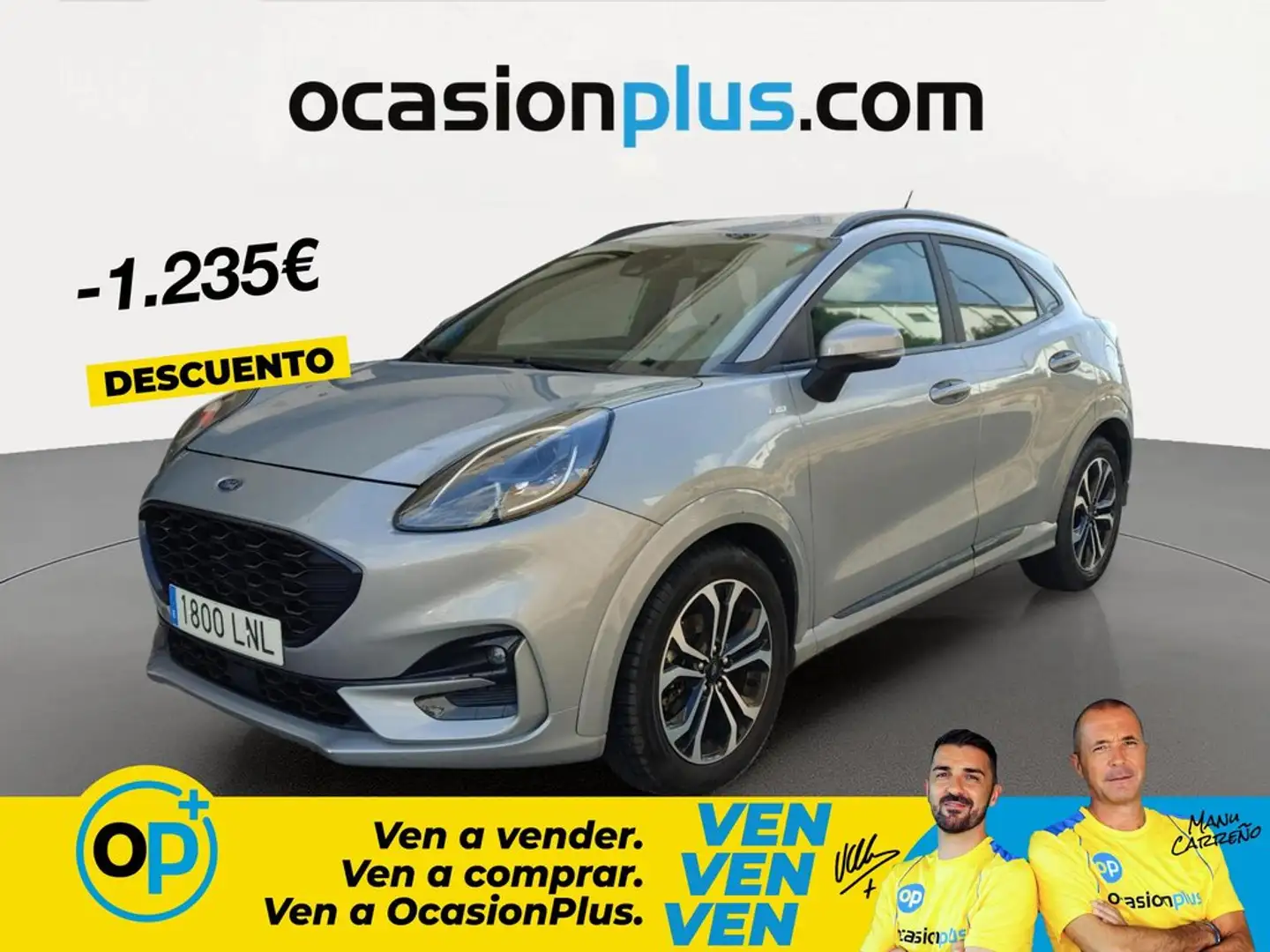 Ford Puma 1.0 EcoBoost MHEV ST-Line 125 Gris - 1